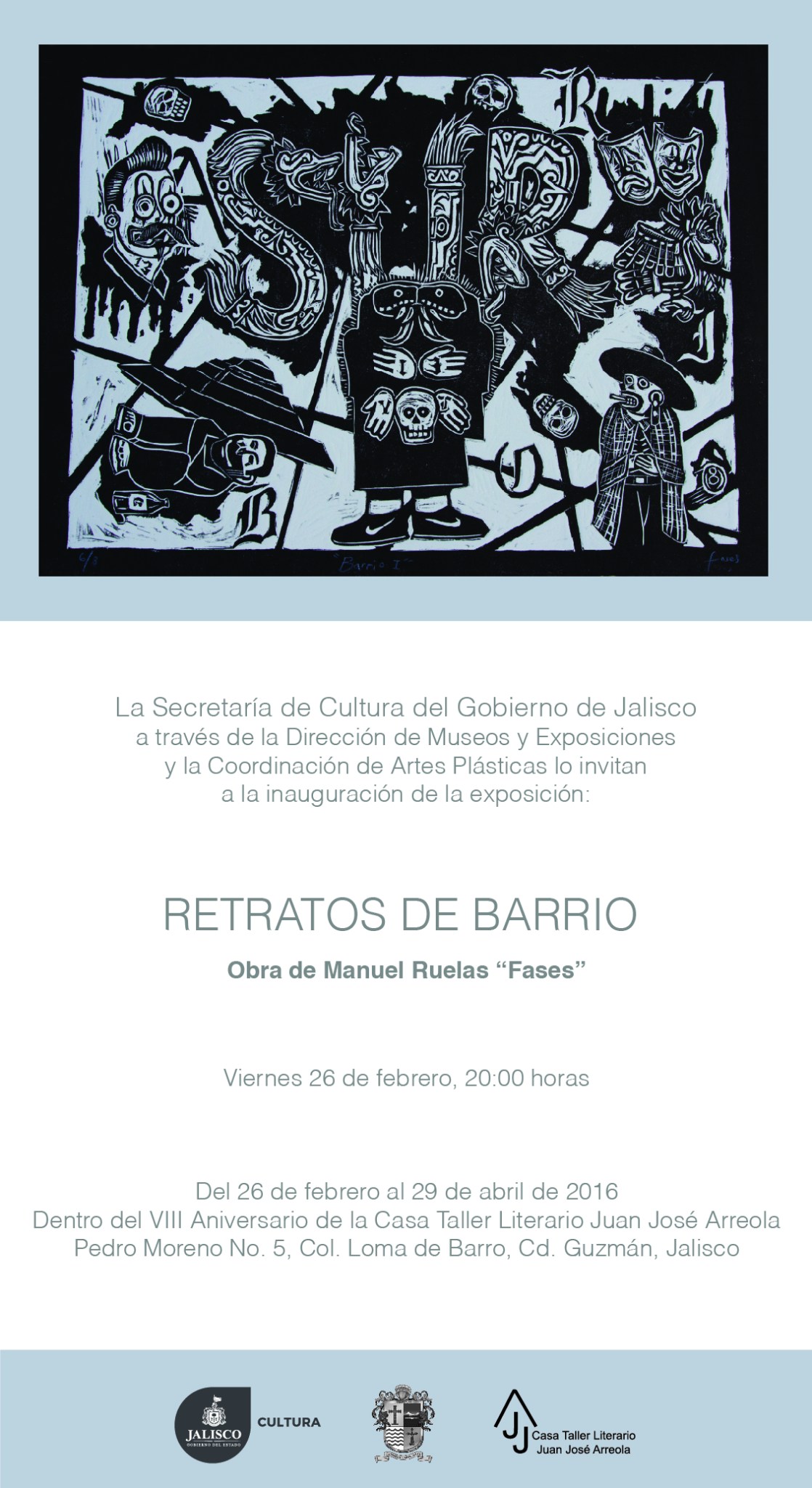 Retratos de Barrio_Invitación